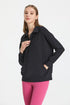 Ribbed Lapel Collar Half-Zip Sweatshirt | Stylish & Comfortable