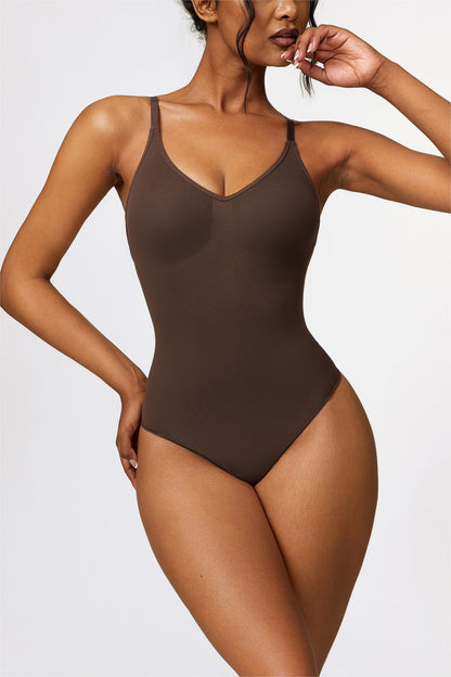 Scoop Neck Spaghetti Straps Shapewear Bodysuit | Comfort &amp; Style