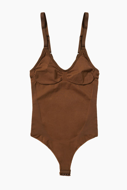 Scoop Neck Spaghetti Straps Shapewear Bodysuit | Comfort &amp; Style