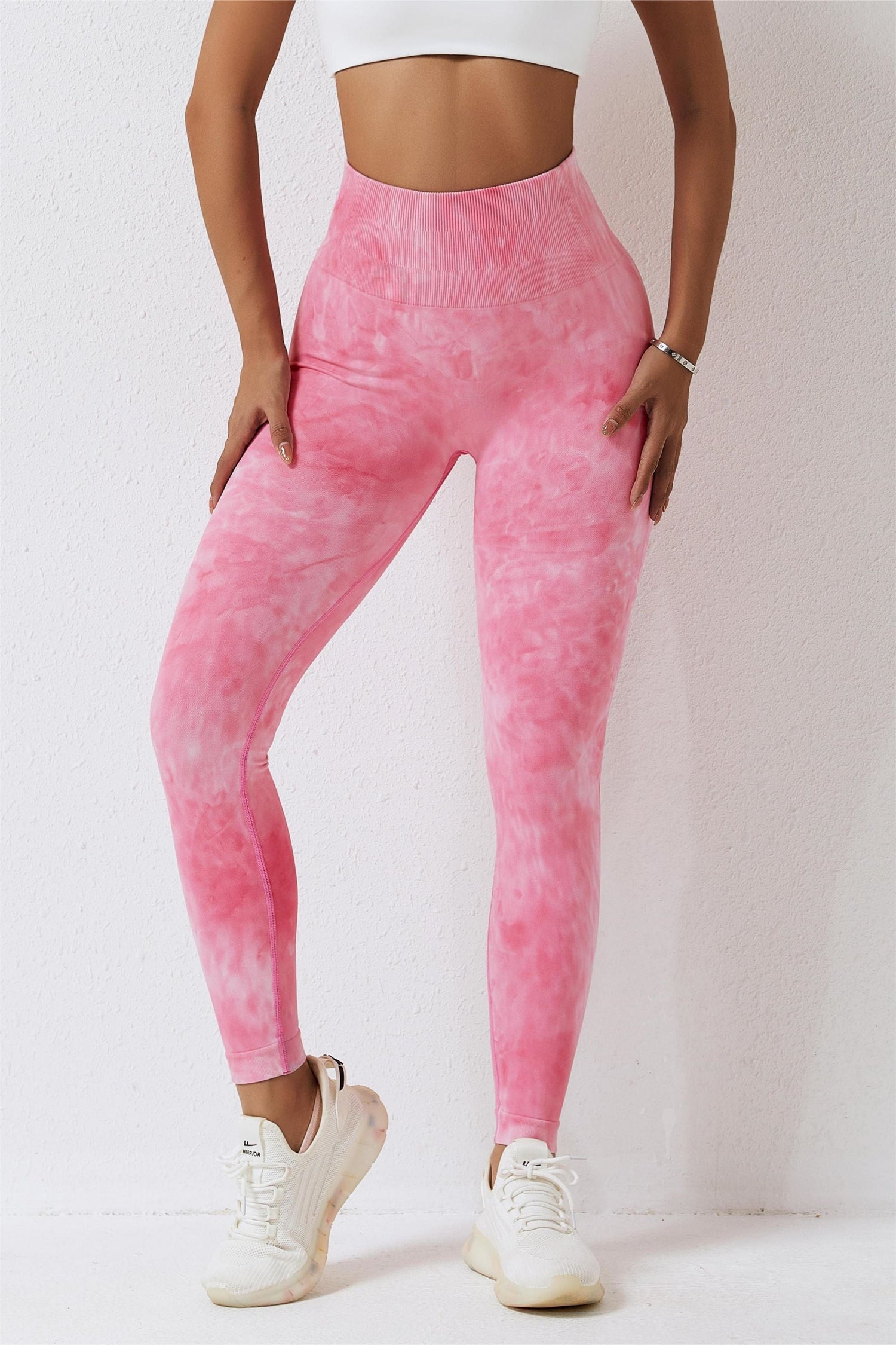 Seamless Tie Dye Scrunch Leggings - Embrace Your Bold Side