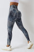 Seamless Tie Dye Scrunch Leggings - Embrace Your Bold Side