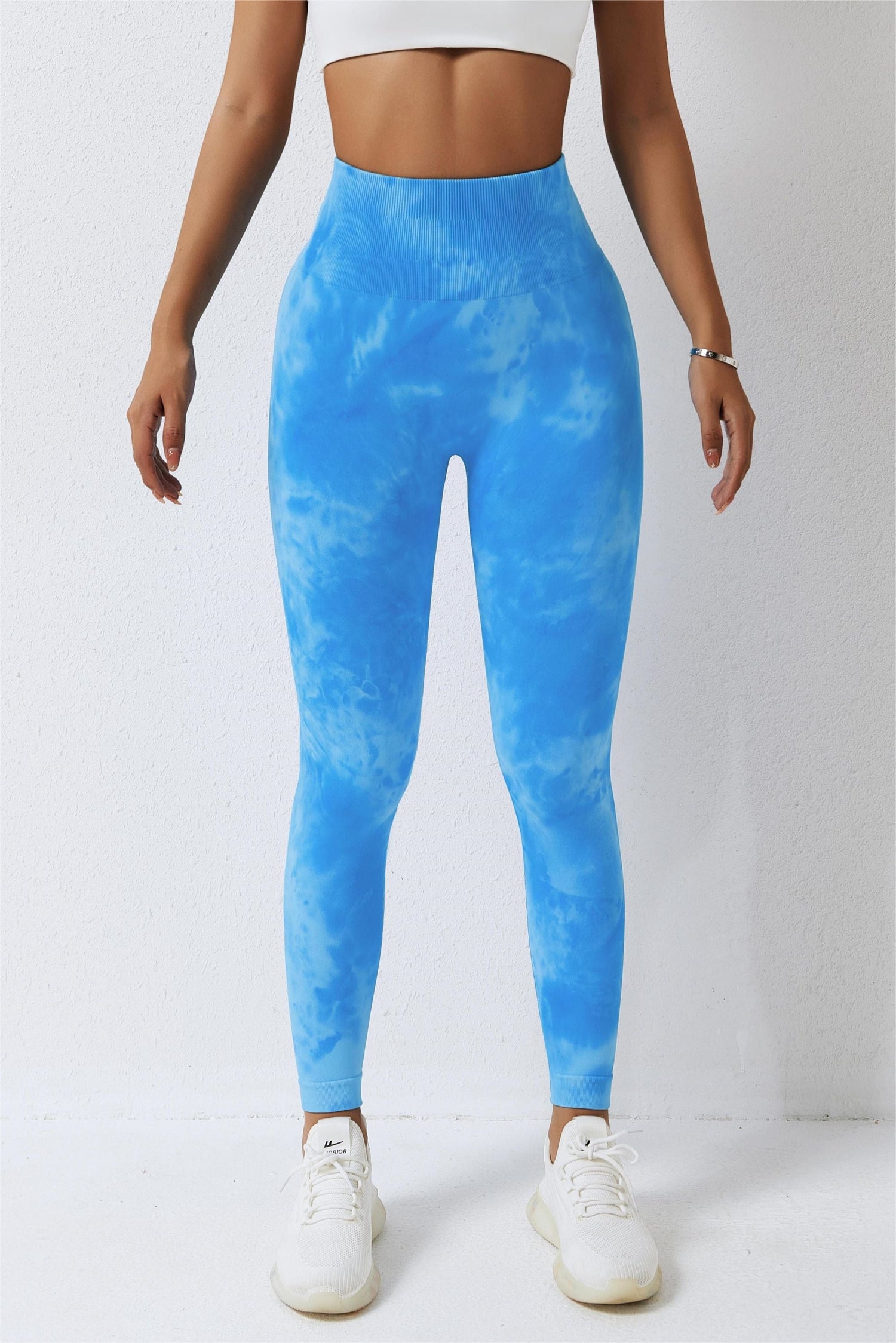 Seamless Tie Dye Scrunch Leggings - Embrace Your Bold Side