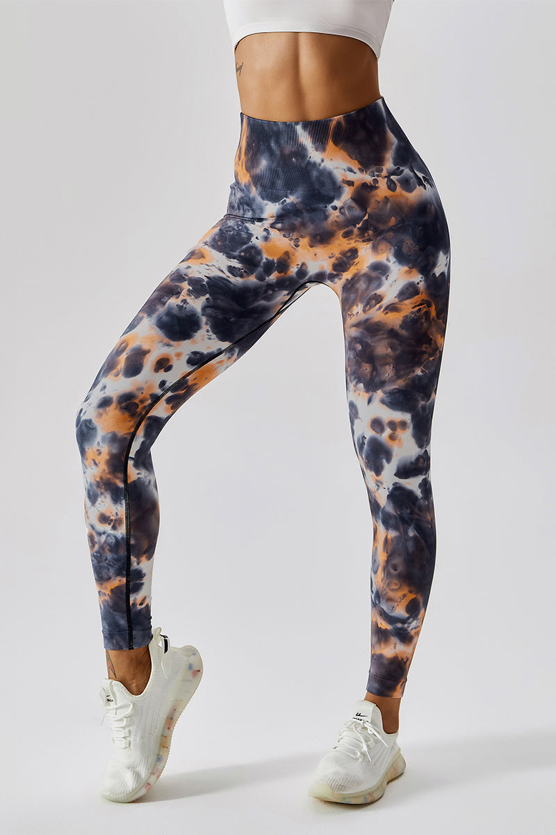 Tie Dye Scrunch Bum Leggings | Stylish &amp; Sculpting Fit