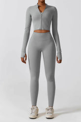 Crop Long Sleeve Jacket