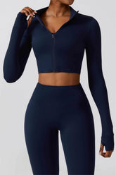 Crop Long Sleeve Jacket