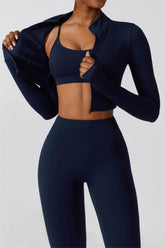 Crop Long Sleeve Jacket