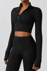 Crop Long Sleeve Jacket