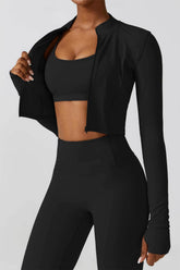 Crop Long Sleeve Jacket