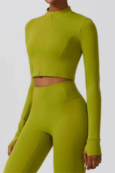 Crop Long Sleeve Jacket