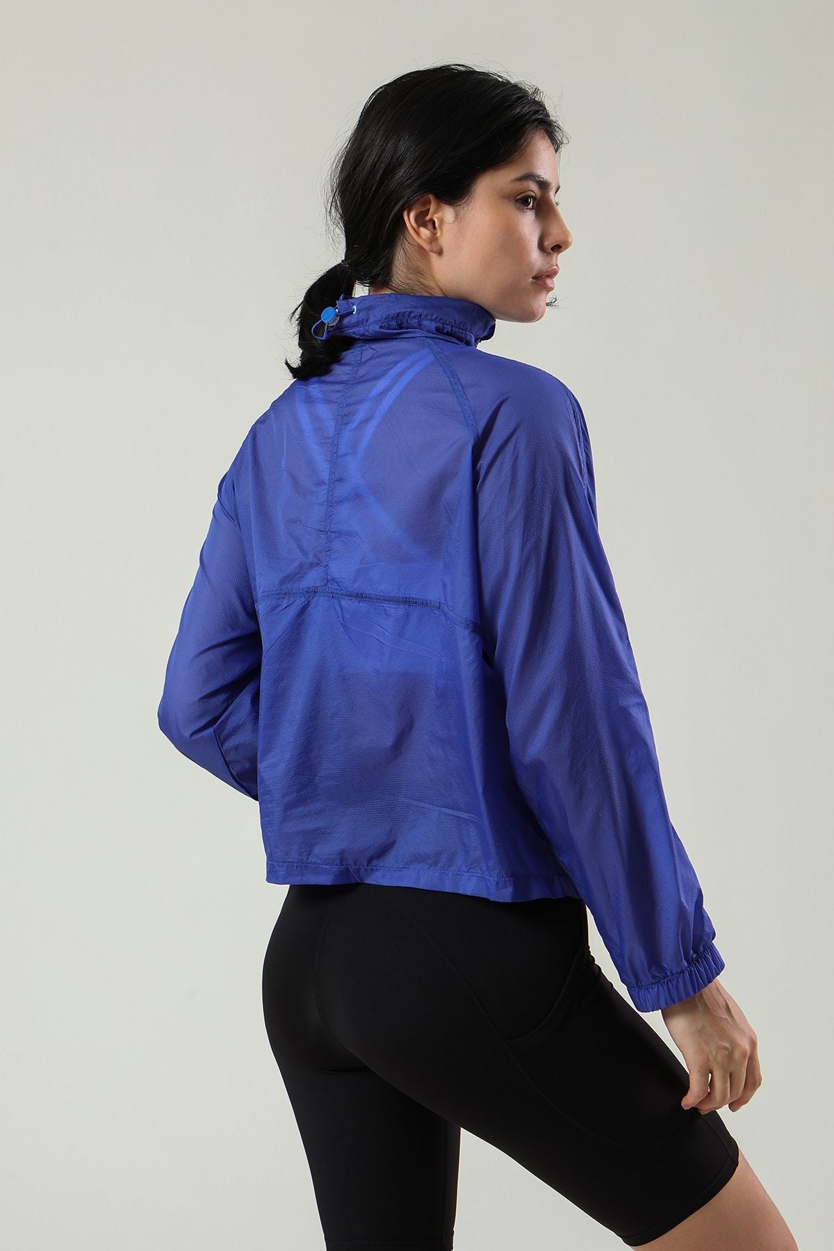 Sun Protection Half-Zip Track Jacket Windbreaker