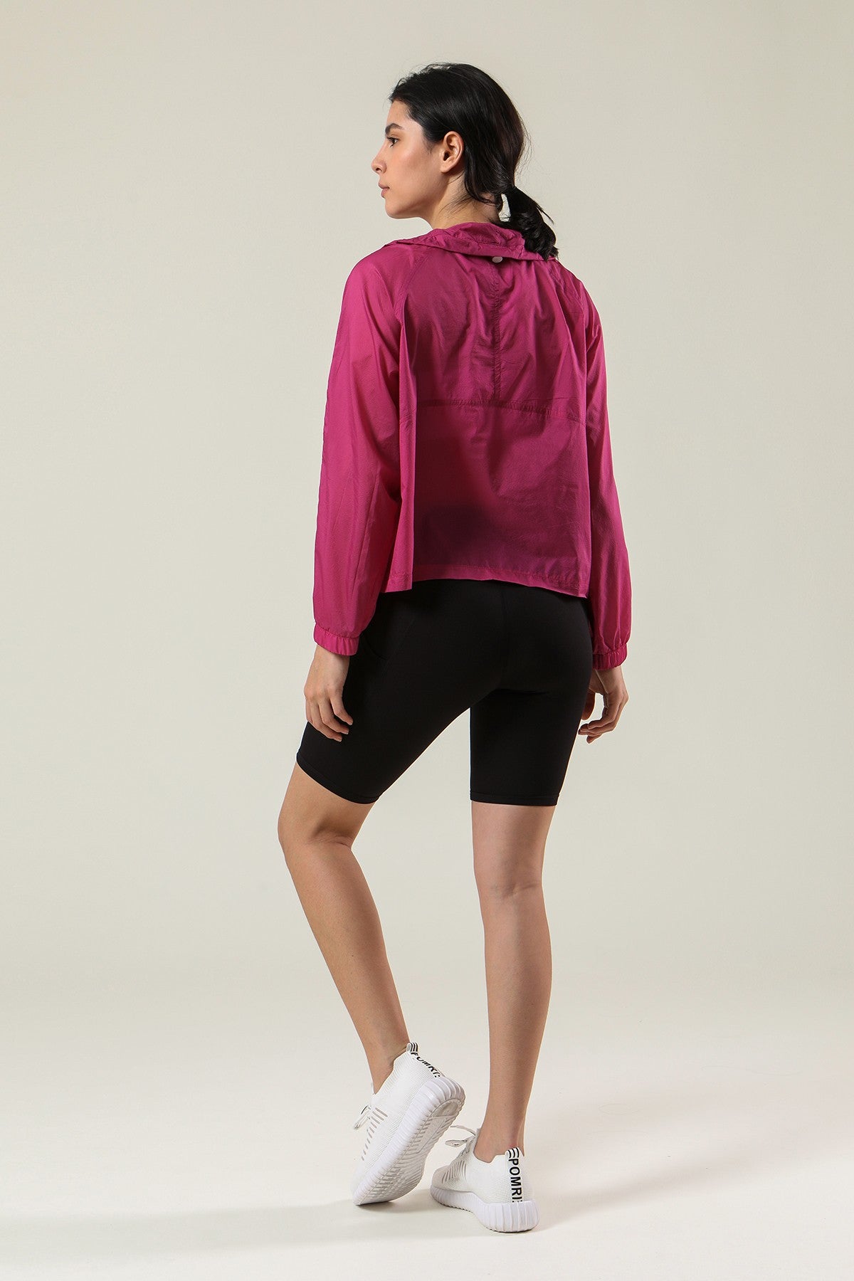 Sun Protection Half-Zip Track Jacket Windbreaker