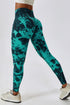 Tie Dye Seamless High-Rise Scrunch Leggings – Stylish & Supportive