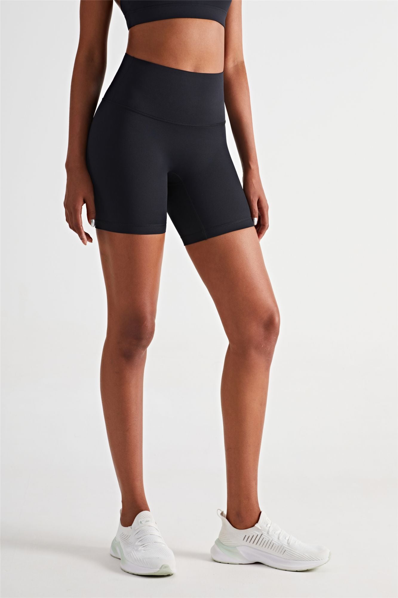 Activewear Set | Triangle Back Sports Bra &amp; High-Waisted Shorts