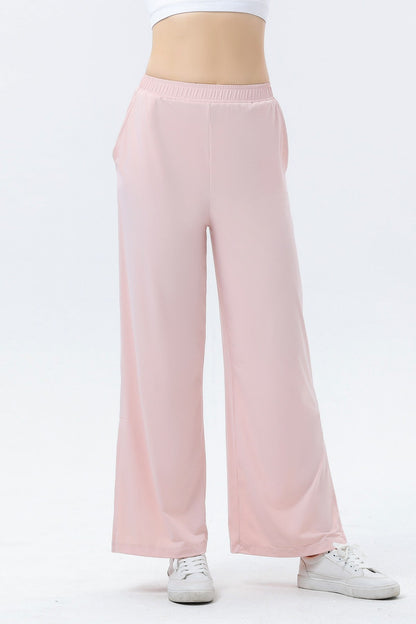 UV Protection Wide-Leg Pants