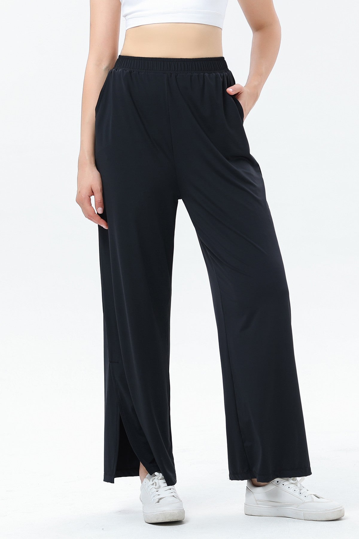 UV Protection Wide-Leg Pants