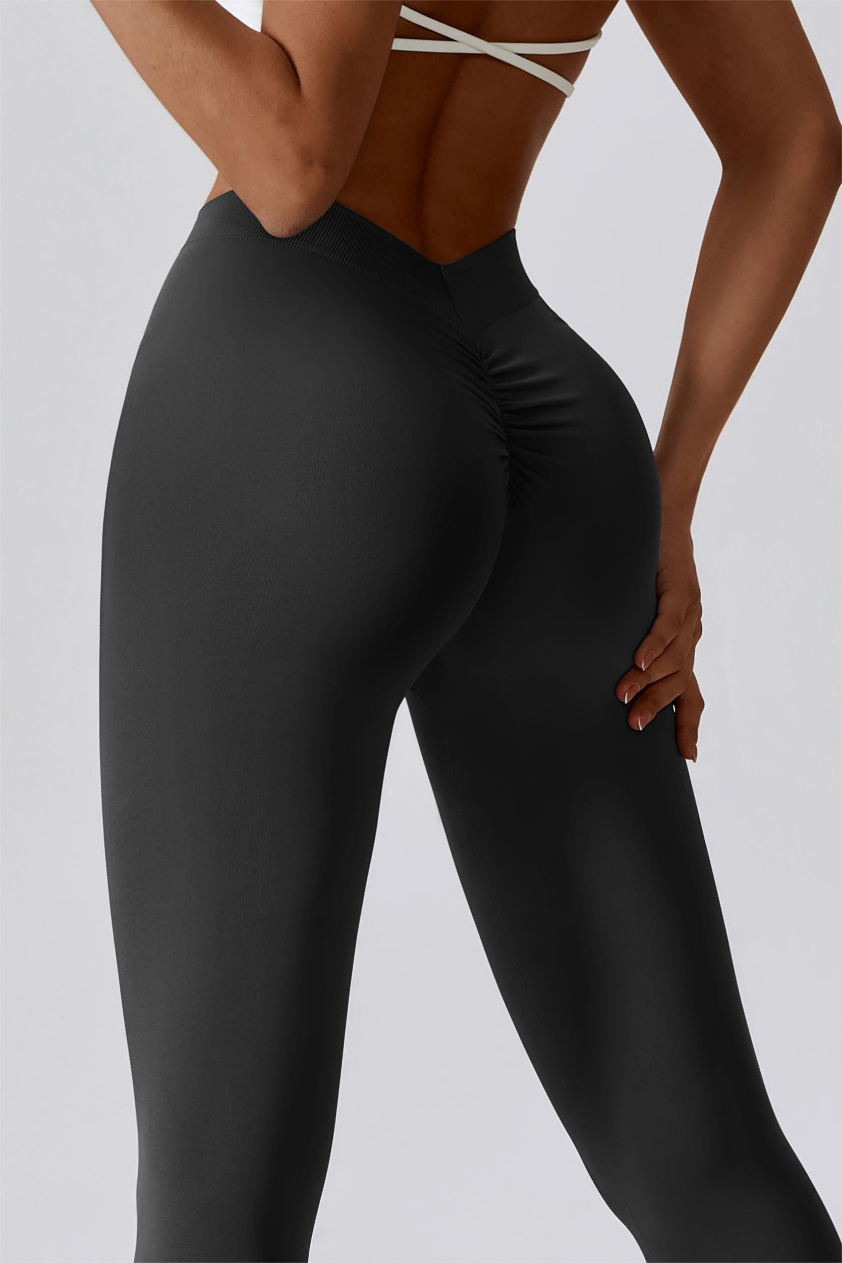 V-Back Seamless Scrunch Butt Legging | Flattering &amp; Comfortable Fit