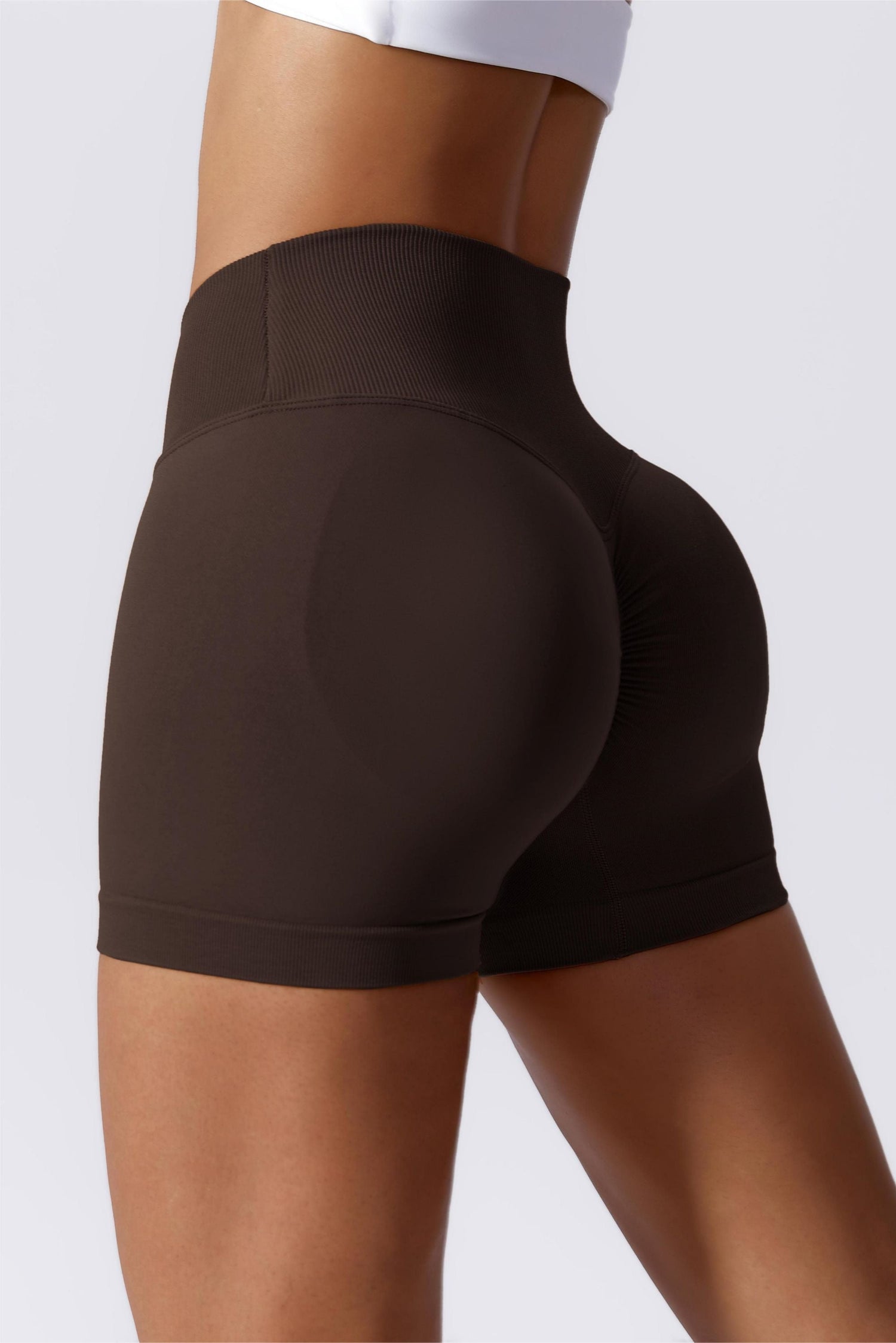 V-Waist Scrunch Butt Shorts