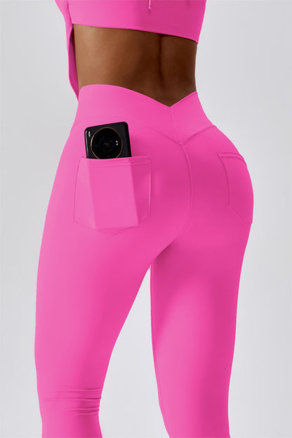 V-Waist Leggings with Pockets