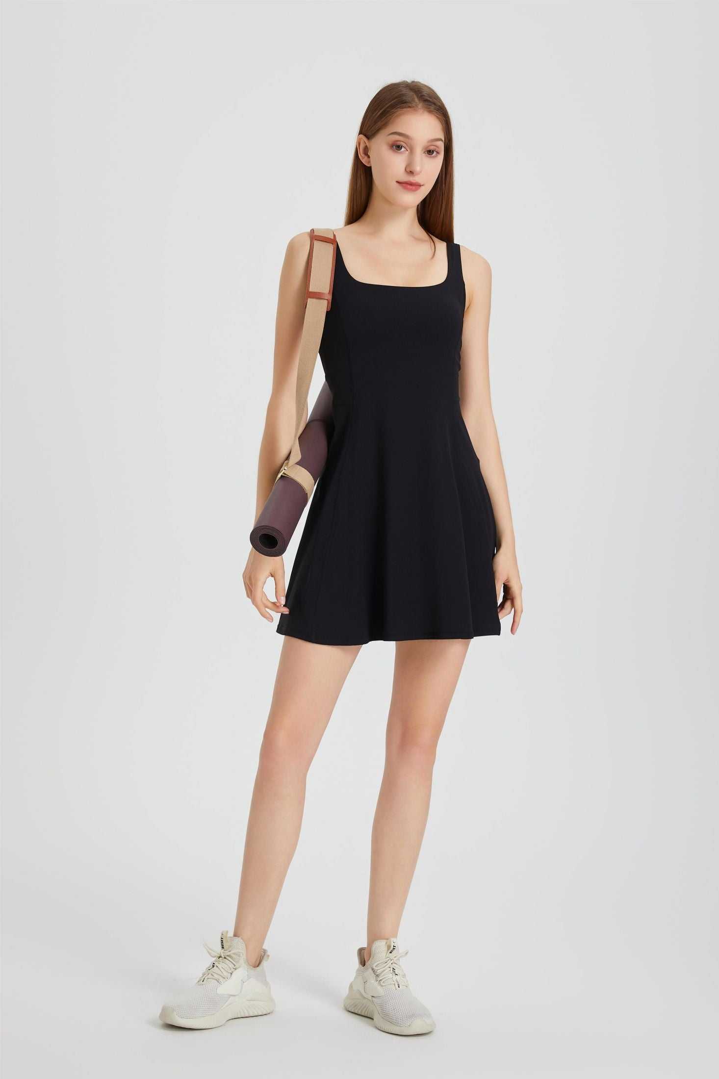 Tennis Dress with Built-in Liner Shorts - Stay Cool and Confident