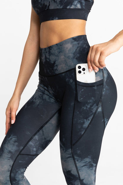 High Waisted Multi Sport Leggings with Pockets for Comfort