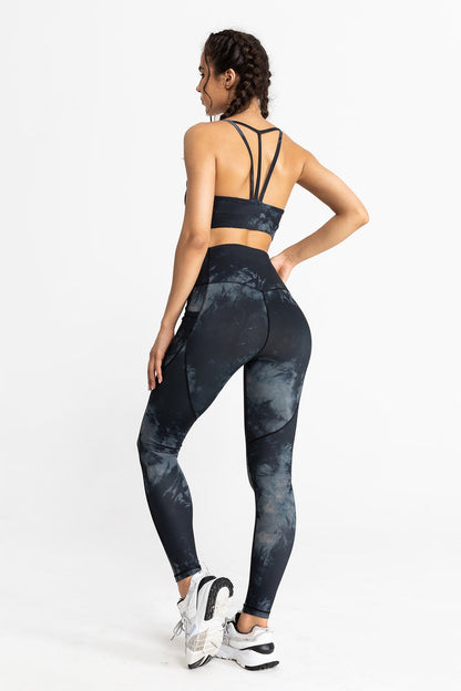 High Waisted Multi Sport Leggings with Pockets for Comfort