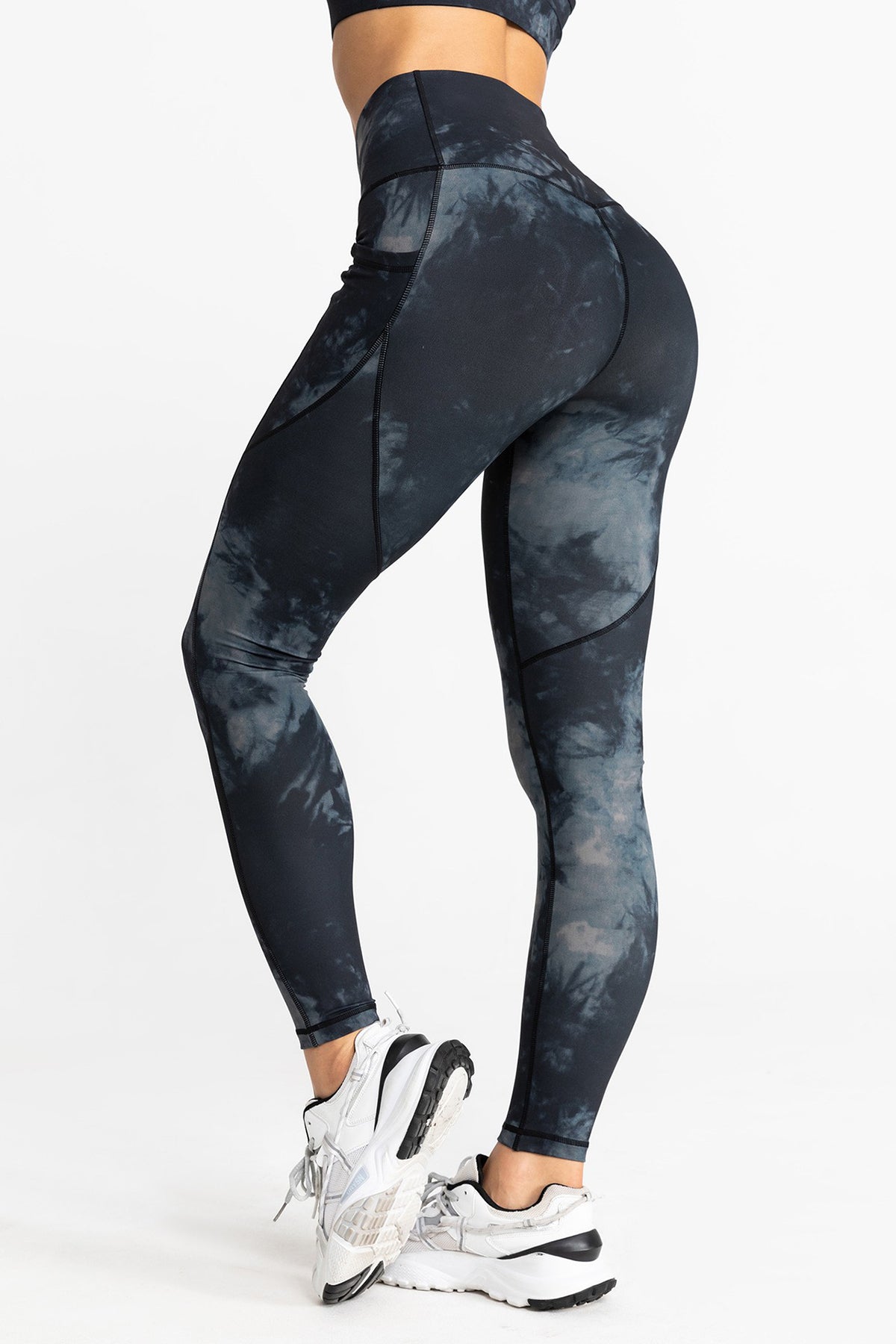 High Waisted Multi Sport Leggings with Pockets for Comfort