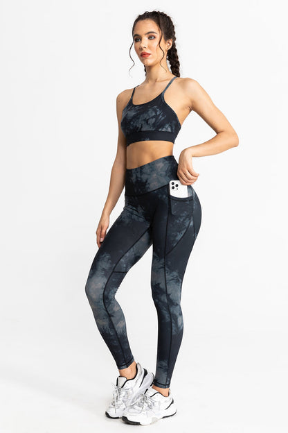 High Waisted Multi Sport Leggings with Pockets for Comfort