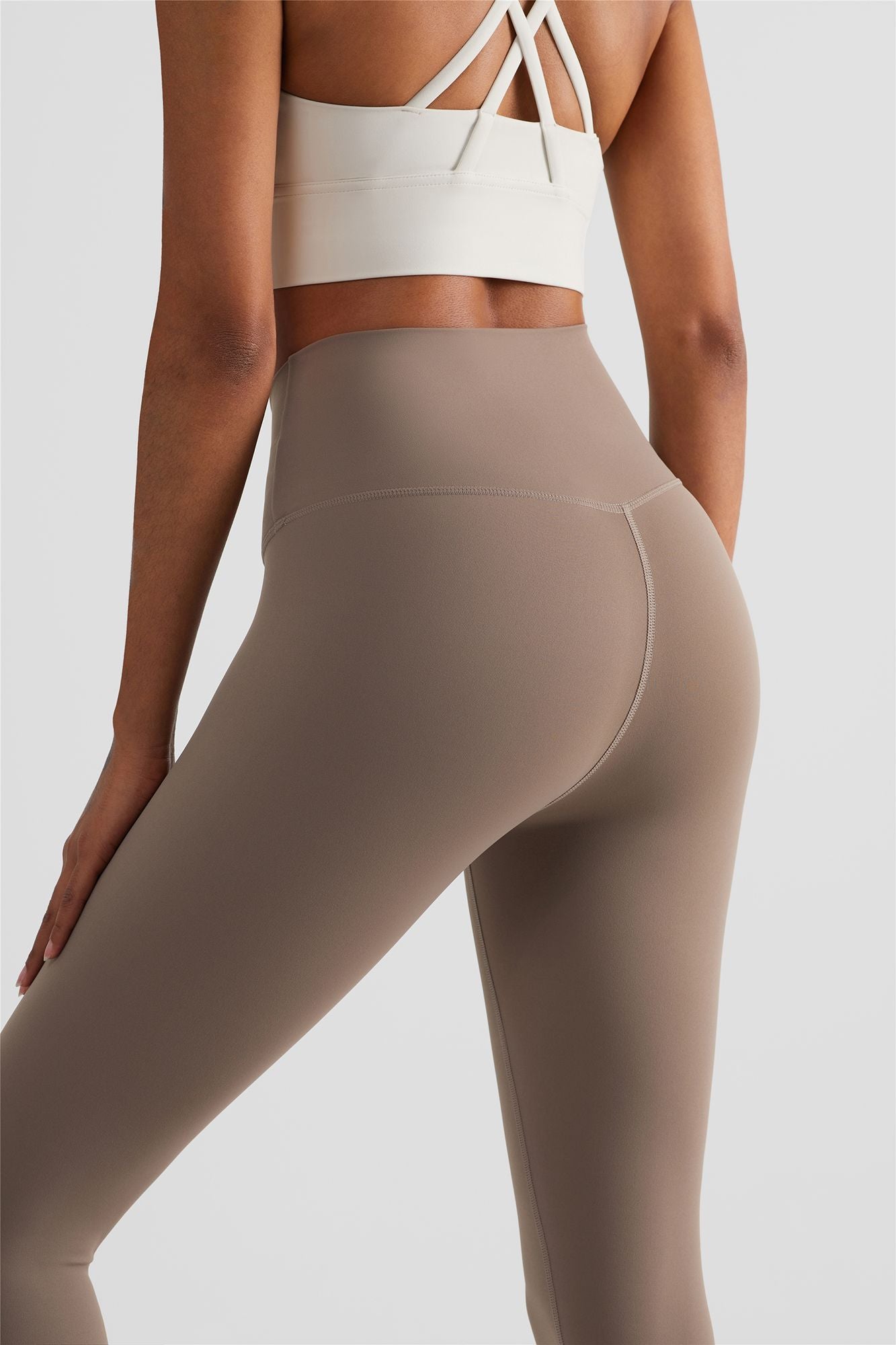 Crossover Waistband Leggings | Trendy &amp; Comfortable Yoga Pants