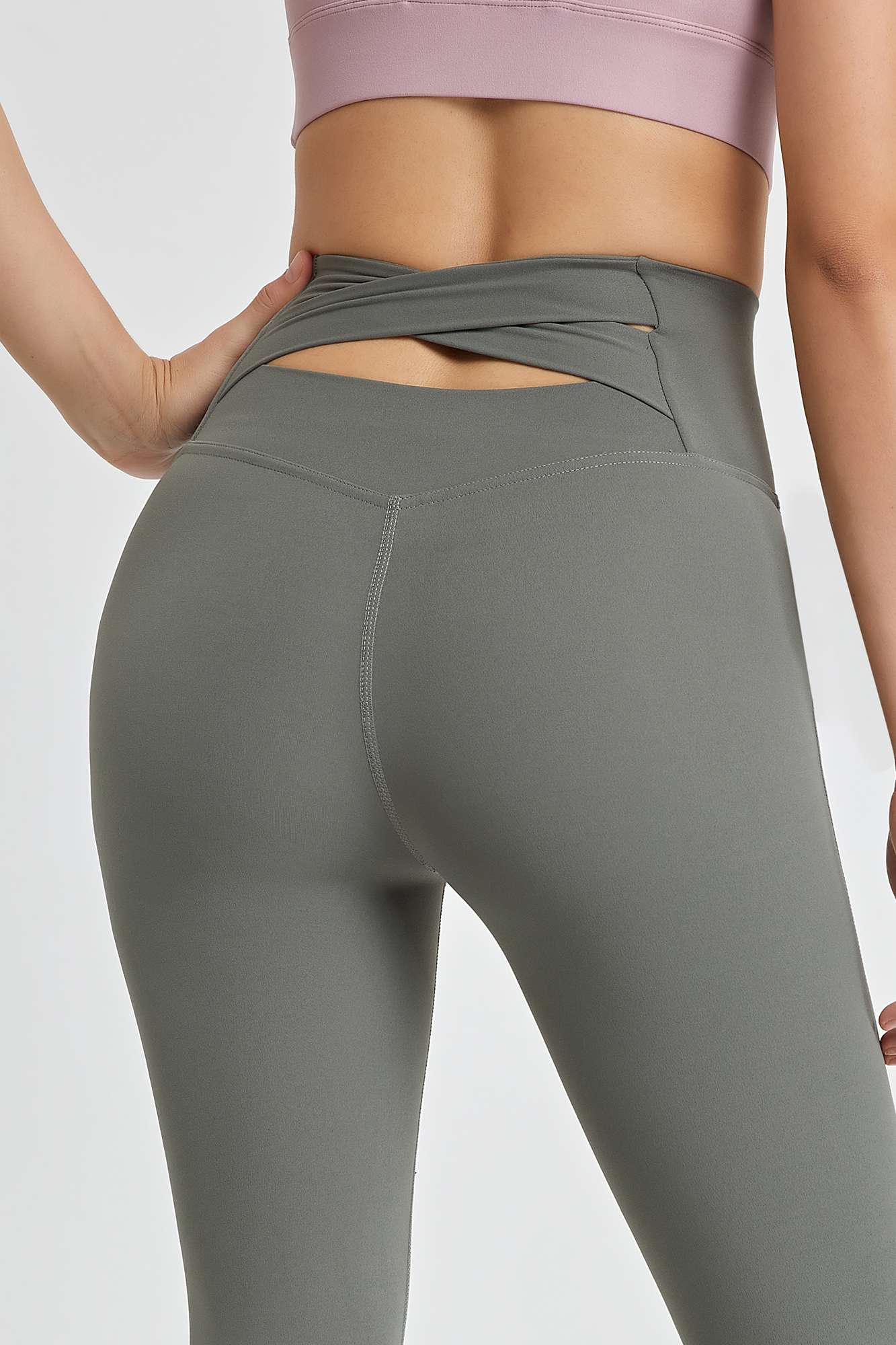 Cutout Cross Back Flare Legging - Trendy &amp; Comfortable Activewear