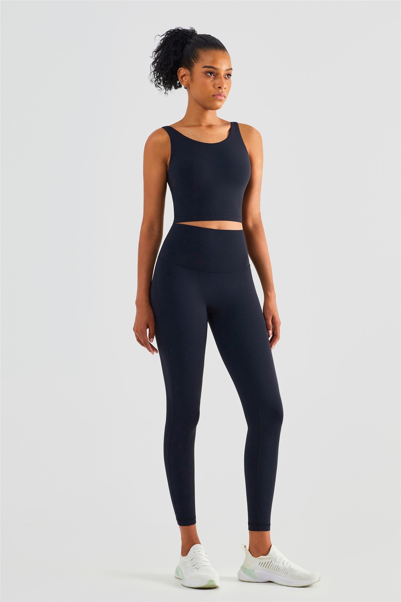 No Front Seam Leggings with Hidden Pocket