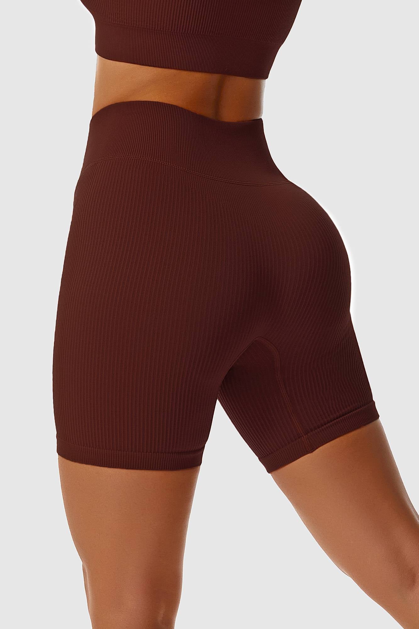 Ribbed Seamless Cycling Short - Comfortable &amp; Stylish Performance Wear