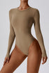 Long Sleeve Contour Bodysuit - Sleek, Comfortable, Versatile Shapewear