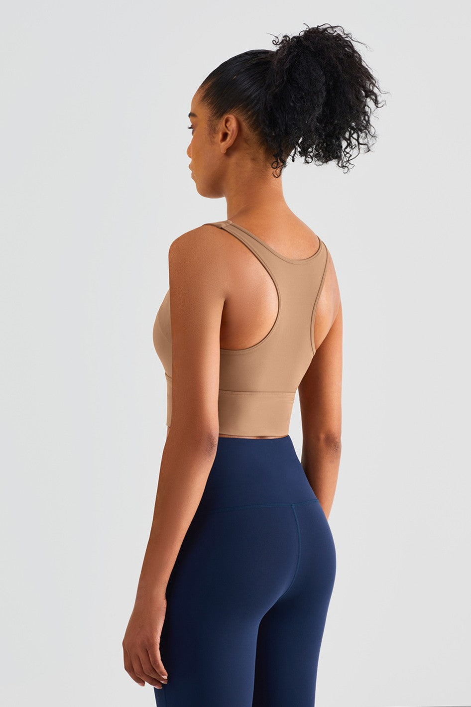 Longline Racerback Sports Bra | Supportive &amp; Comfortable Women&