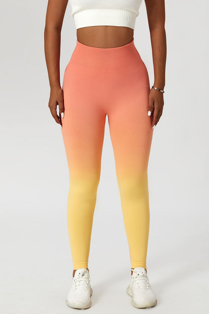 Ombre Seamless Scrunch Butt Leggings for Style and Comfort in Motion