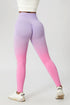 Ombre Seamless Scrunch Butt Leggings for Style and Comfort in Motion