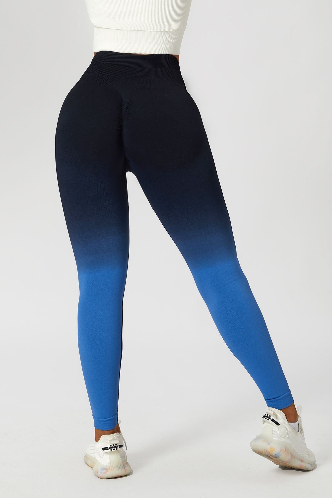 Ombre Seamless Scrunch Butt Leggings for Style and Comfort in Motion