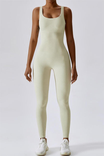 Sleeveless Sculpted Bodysuit - Comfort &amp; Style for Workouts