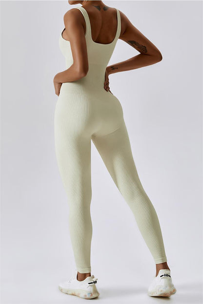 Sleeveless Sculpted Bodysuit - Comfort &amp; Style for Workouts