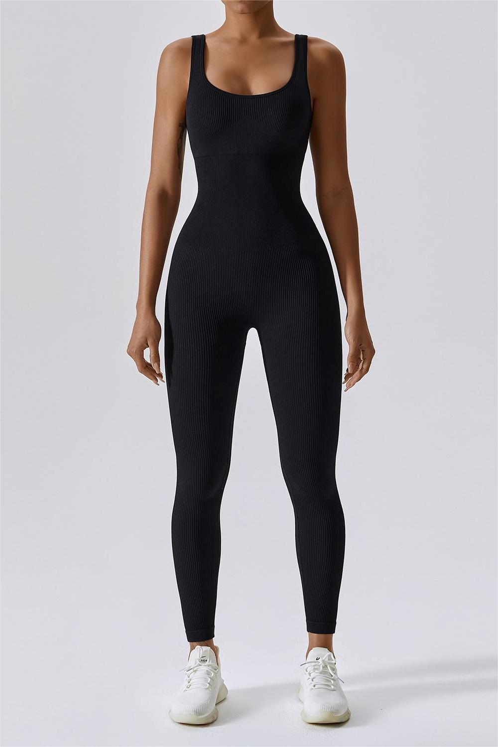 Sleeveless Sculpted Bodysuit - Comfort &amp; Style for Workouts