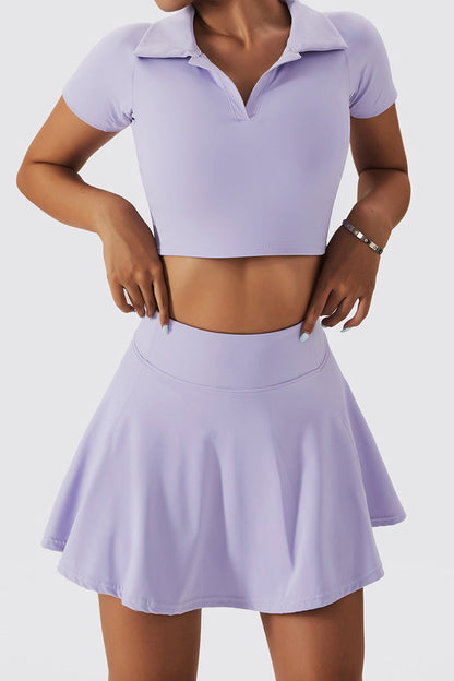 High Waisted Pleated Tennis Skirt | Stylish &amp; Functional Athletic Wear