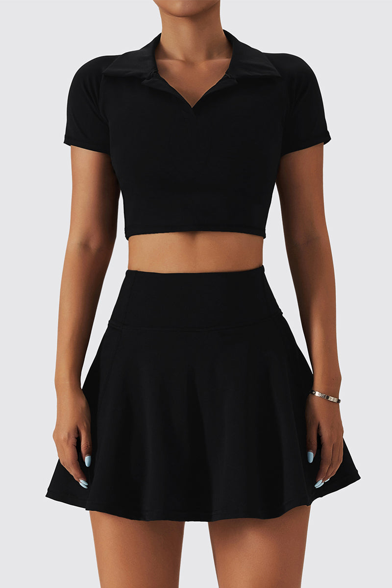 High Waisted Pleated Tennis Skirt | Stylish &amp; Functional Athletic Wear