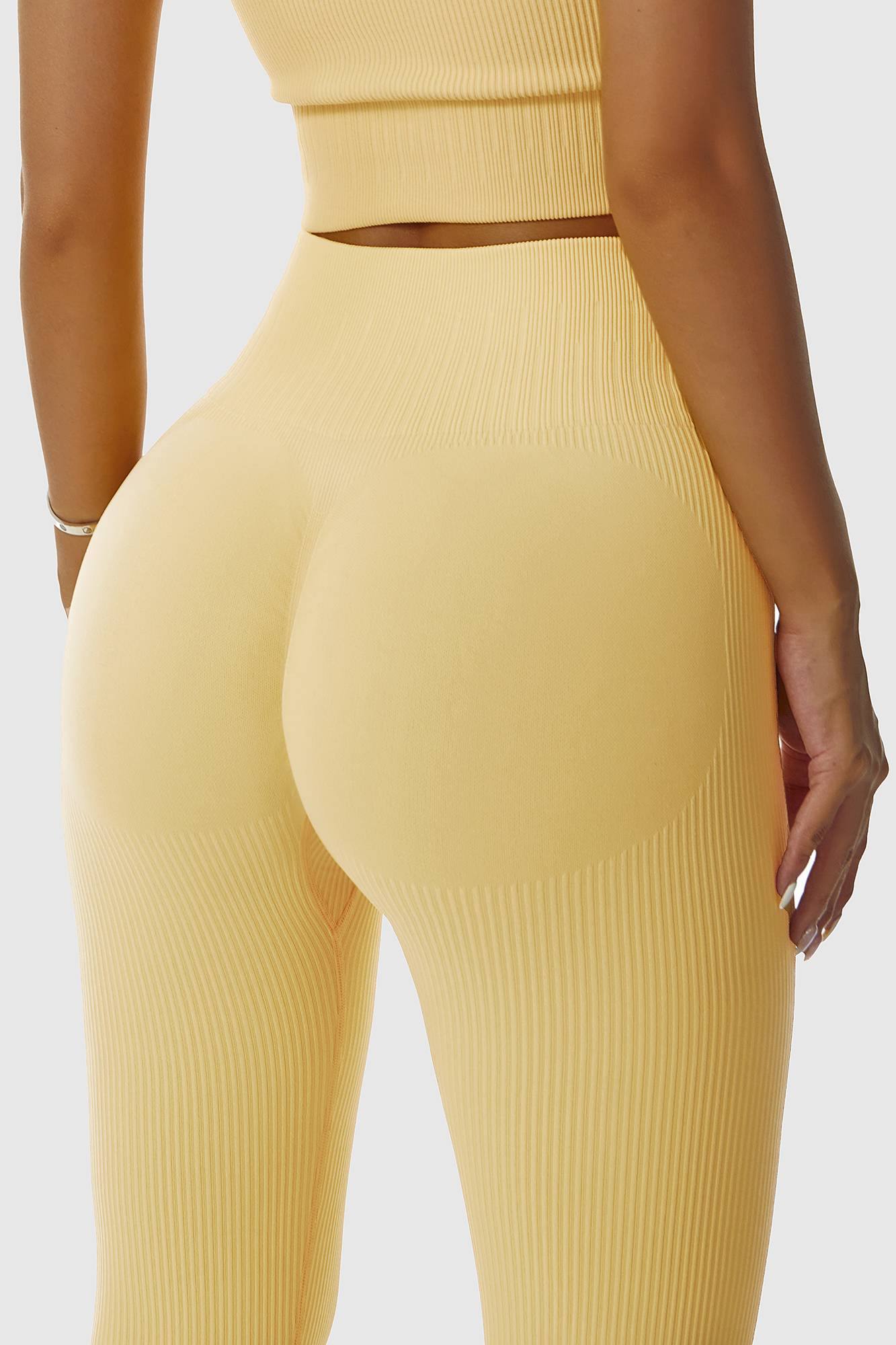 Seamless Workout Leggings with Tie Front | Stylish &amp; Comfortable Fit