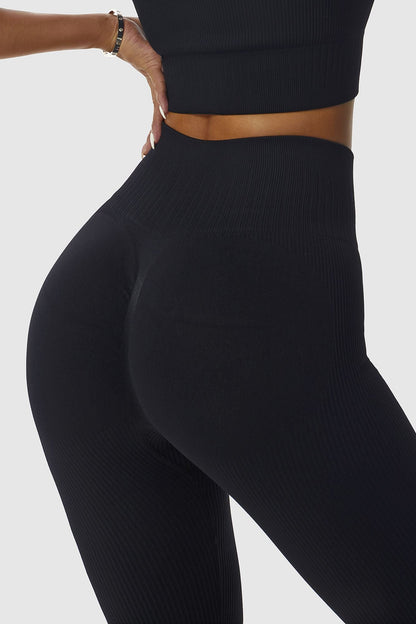 Seamless Workout Leggings with Tie Front | Stylish &amp; Comfortable Fit