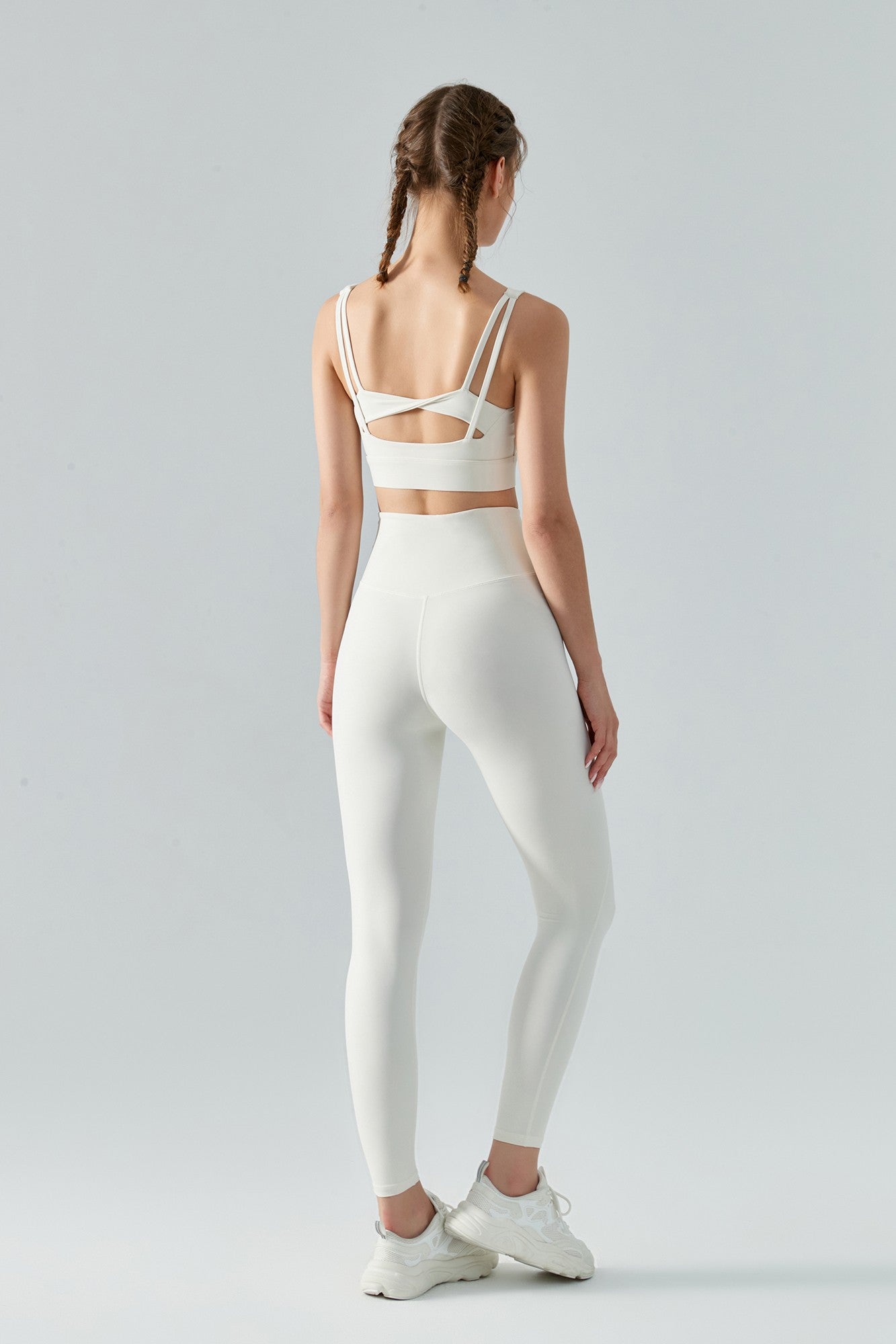 Side Ruched Asymmetrical Waistband Leggings for Comfort &amp; Style