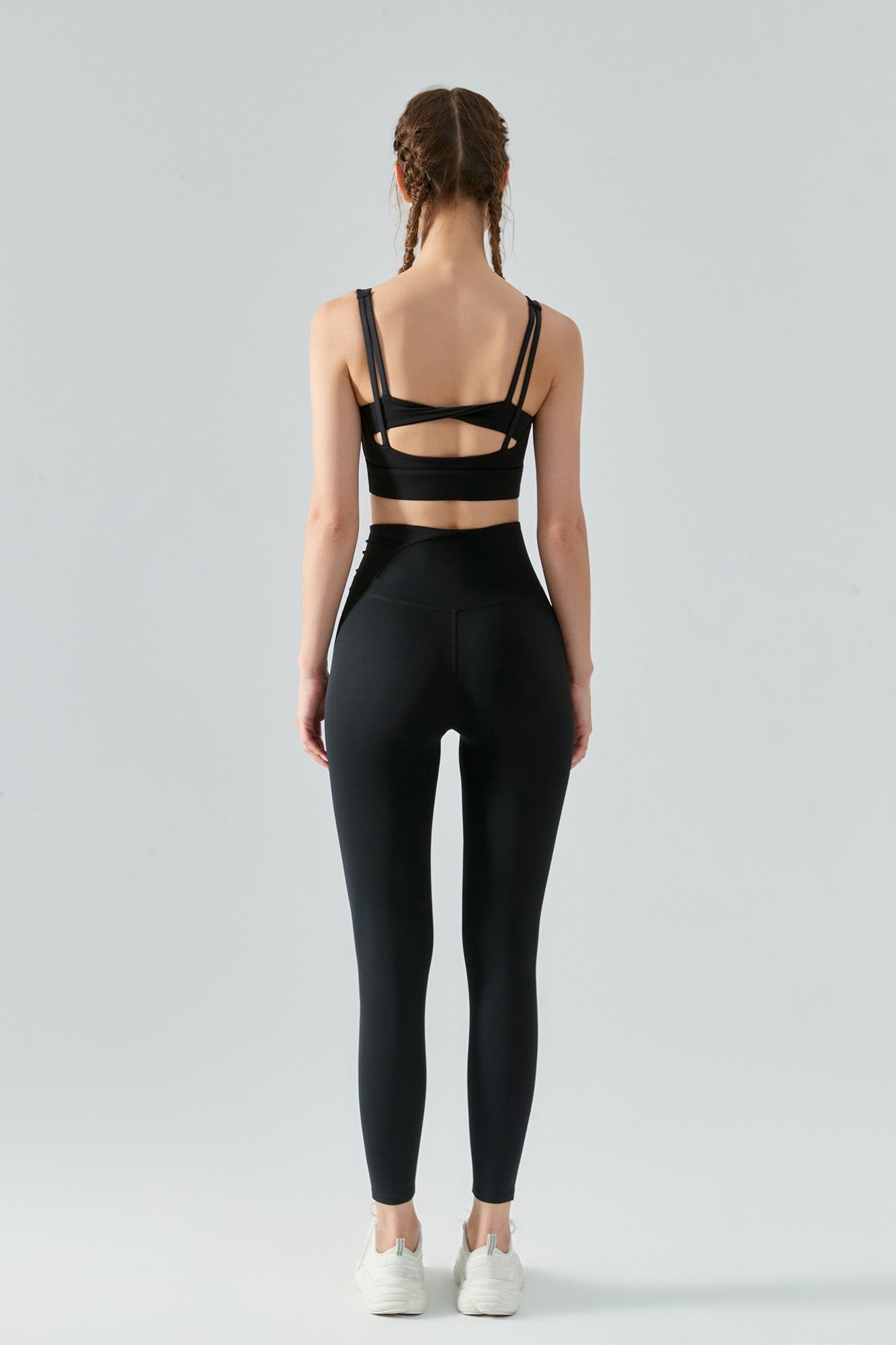 Side Ruched Asymmetrical Waistband Leggings for Comfort &amp; Style