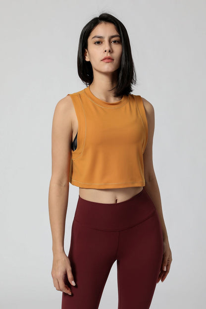 Sleeveless Cropped Tank Tops – Trendy, Comfortable, &amp; Versatile